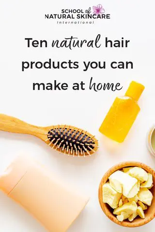 Ten Natural Hair Products You Can Make At Home Haircare Formulation 