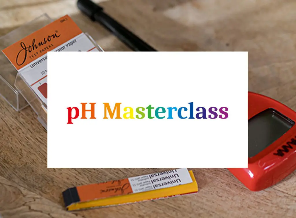 pH Masterclass with test strips and meter
