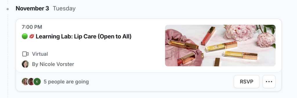 Events that are Open to All