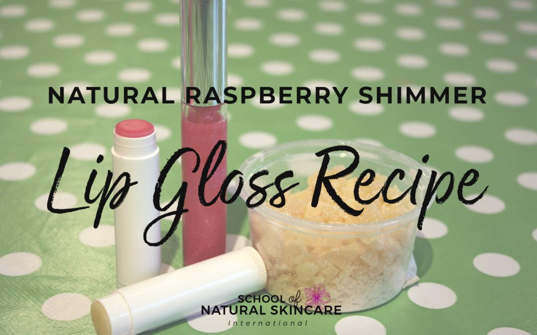 Natural Raspberry Shimmer Lip Gloss recipe