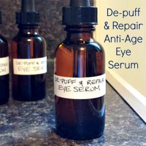 Natural anti-aging eye serum recipe Natural Facial skincare recipes 