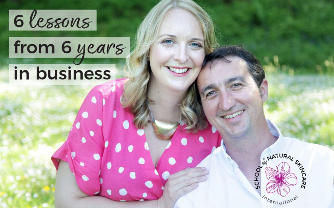 6 lessons from 6 years in business
