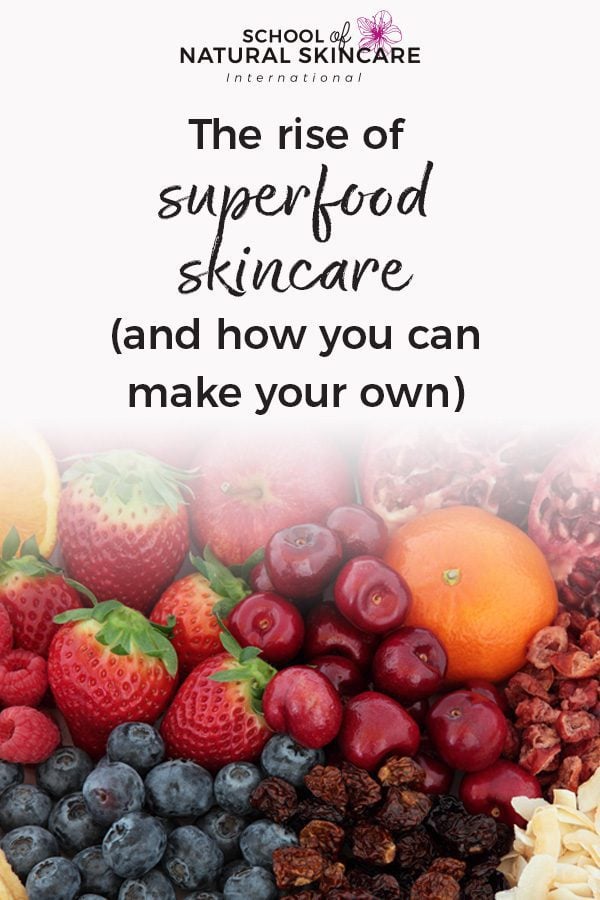 Superfood skincare: how to make your own Natural Skincare Ingredients 