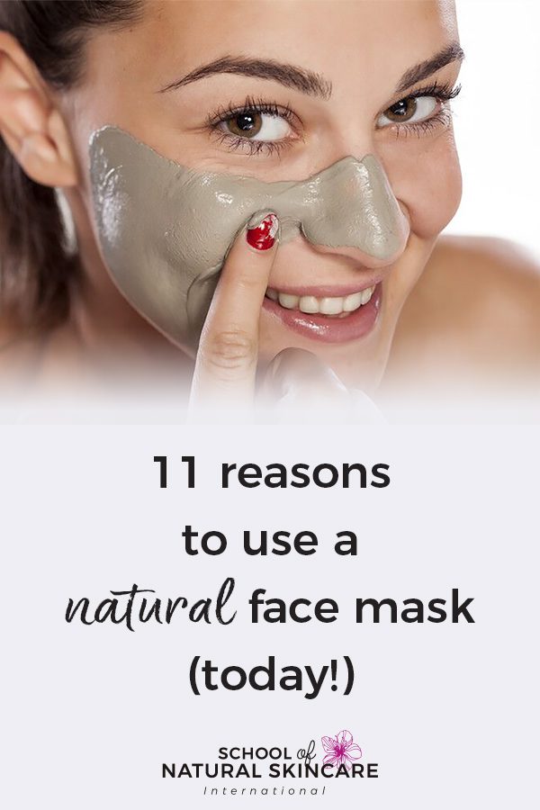 11 reasons to use a natural face mask (today!) Natural Facial skincare recipes 