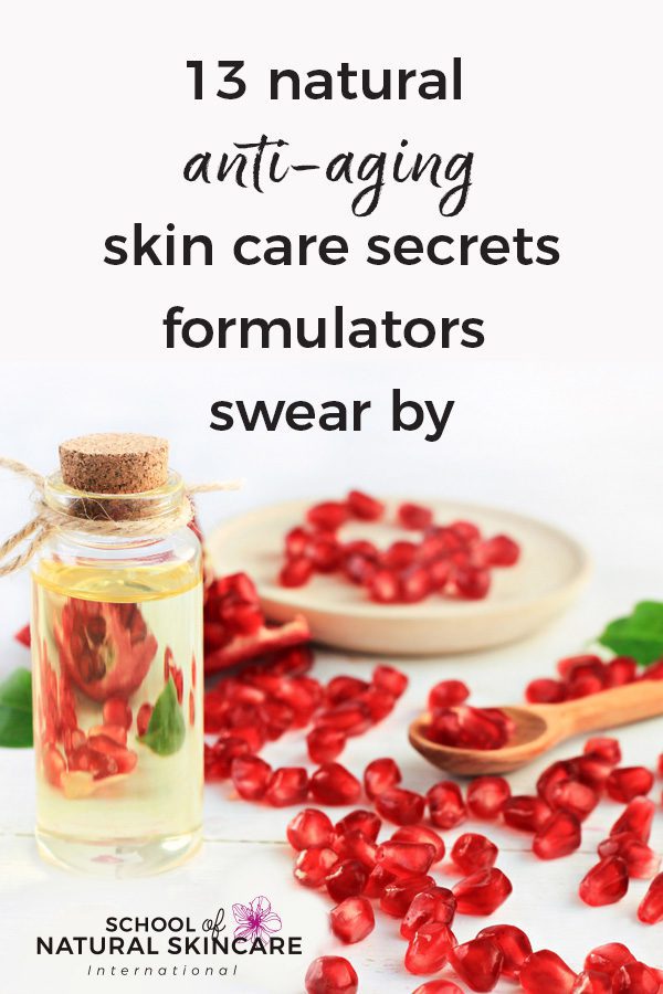 13 Natural anti-aging skin care secrets formulators swear by Natural Skincare Ingredients 