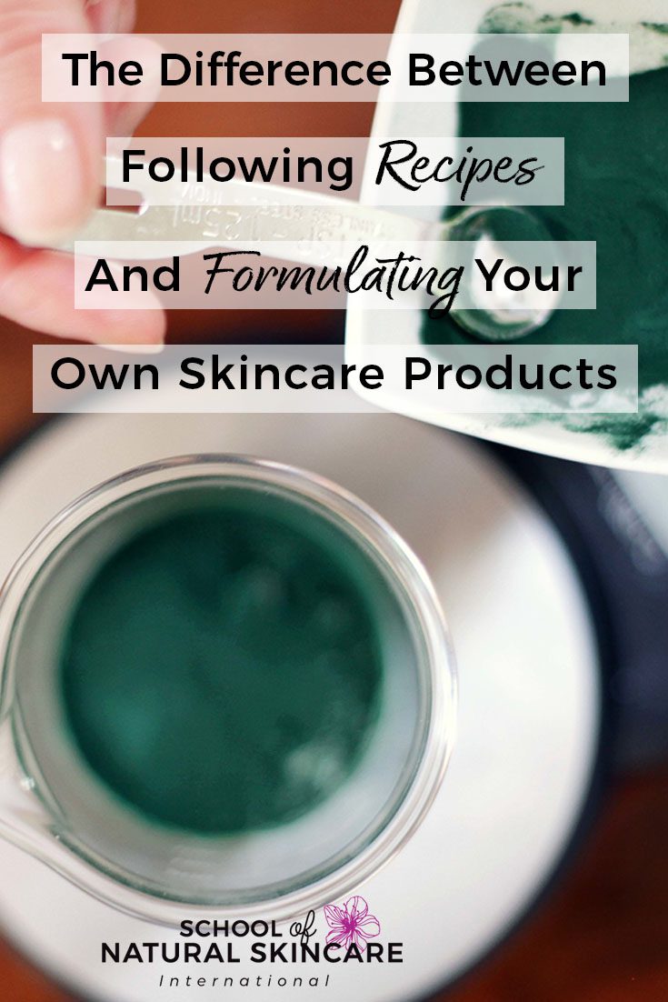 The Difference Between Following Recipes and Formulating your own Skincare Products Skincare Formulation 