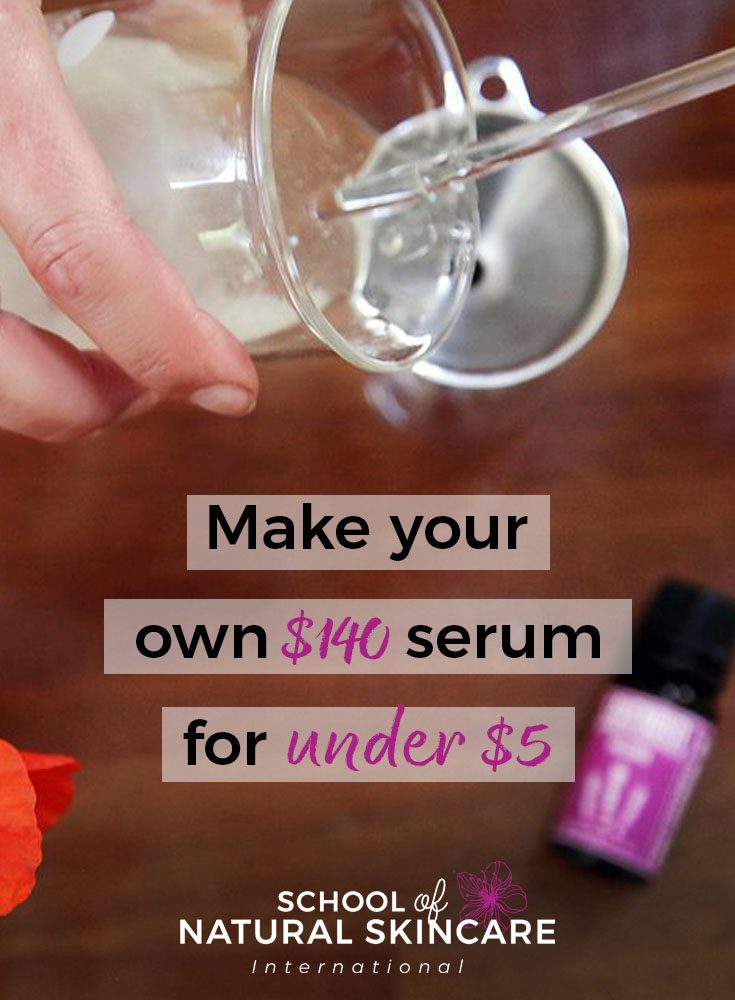 Make your own $140 serum for under $5 Natural Facial skincare recipes Skincare Formulation 