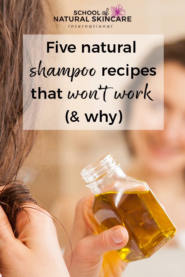 Five natural shampoo recipes that won’t work (and why!) Haircare Formulation 