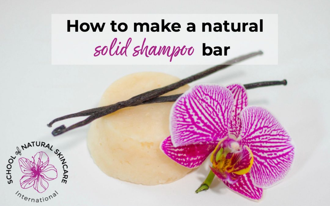 How to make a natural solid shampoo bar