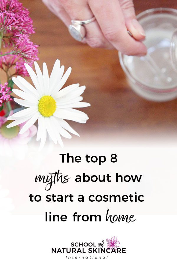 The Top 8 Myths about How to Start a Cosmetic Line from Home Business Skincare Formulation 