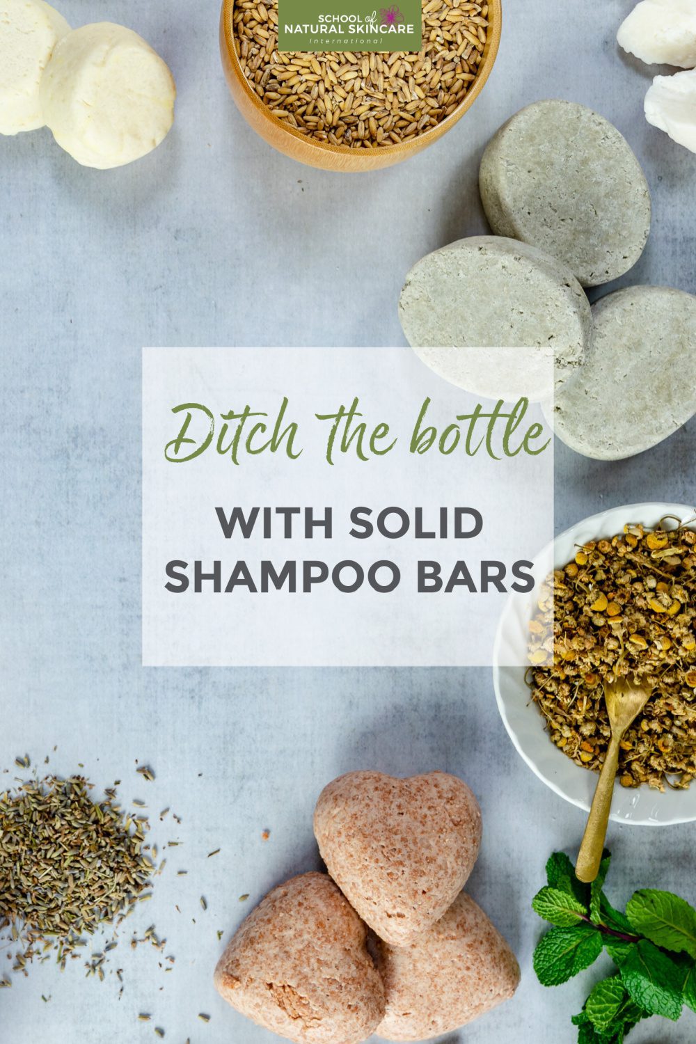 Ditch the Bottle with Solid Shampoo Bars! Haircare Formulation 