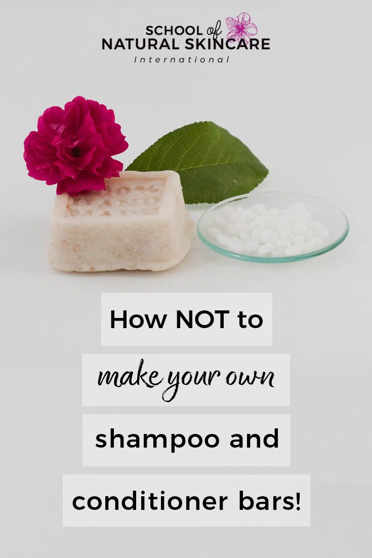 How NOT to Make Your Own Shampoo and Conditioner Bars! Haircare Formulation 