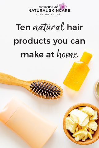 Ten Natural Hair Products You Can Make At Home Haircare Formulation 