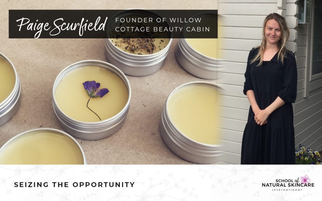 Paige Scurfield: Beauty therapist seizes the opportunity to create a green and eco-friendly salon with natural, non-toxic and cruelty-free skincare products