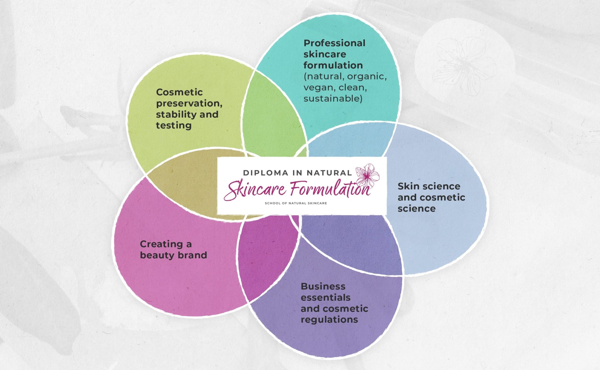 Diploma in Natural Skincare Formulation 