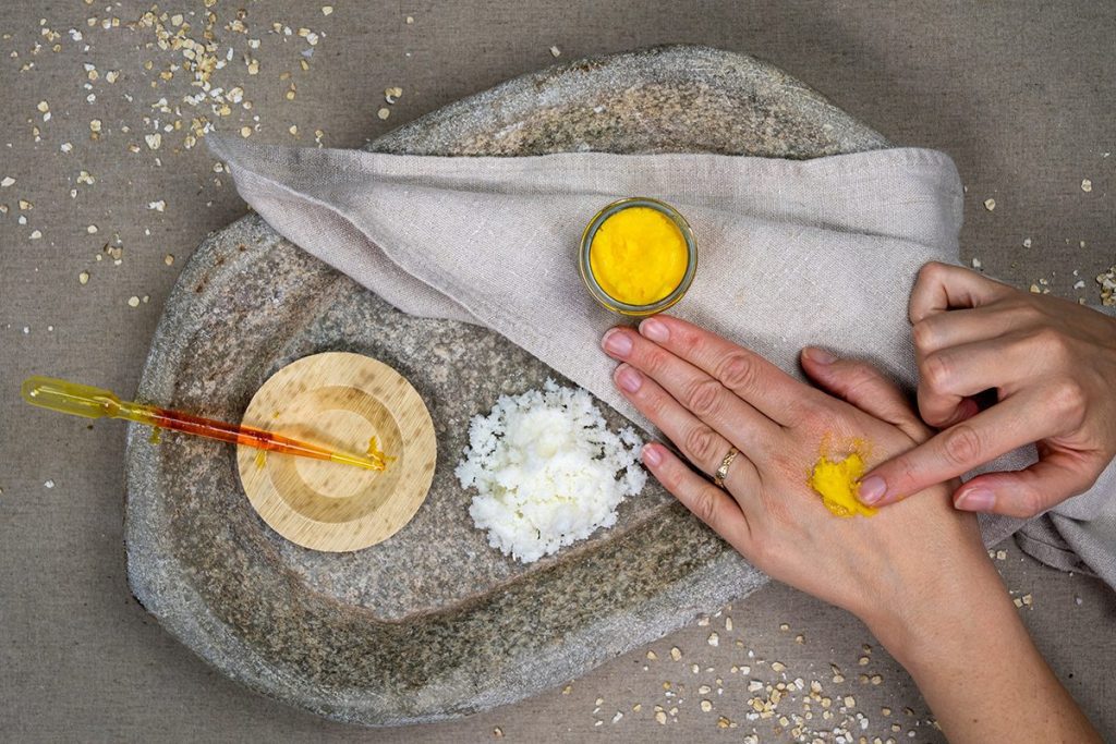 natural remedies for dry hands