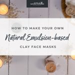 Palm Oil-free Face Lotion Formula: Floral Moisturizing Fluid Natural Facial skincare recipes 