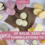 How to make sugar scrub bars + body scrub bar recipe Zero Waste Formulation 