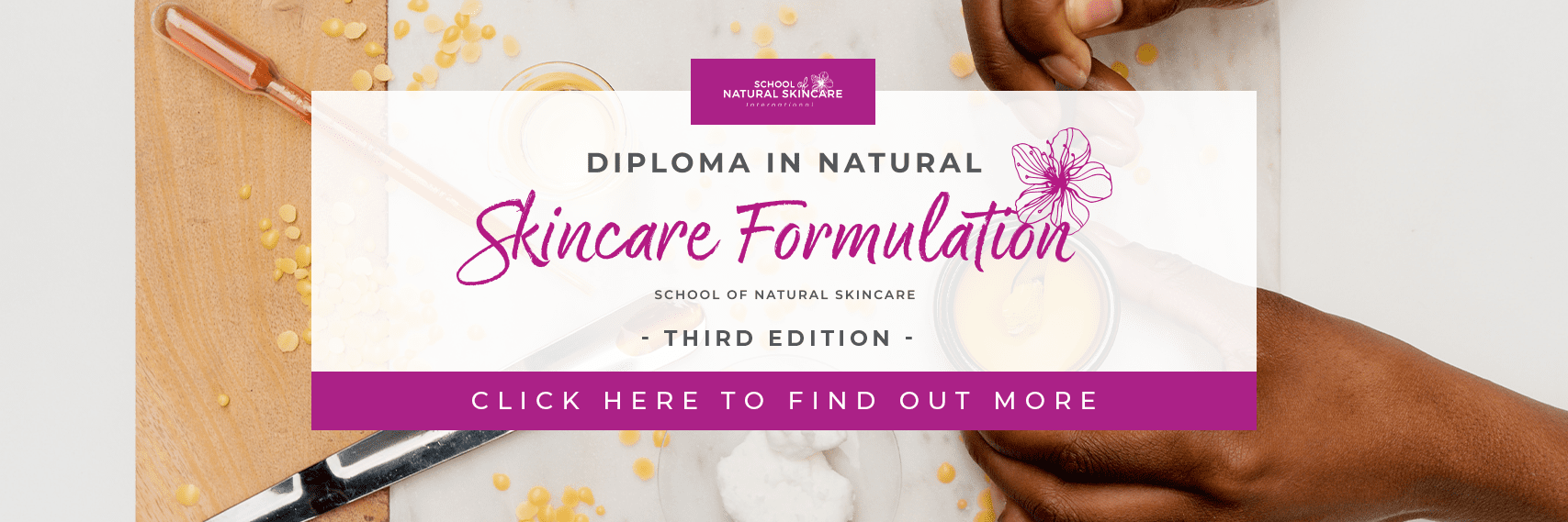 How One Diploma in Natural Skincare Formulation Student Boosted her Skin Care Business to the Next Level! Student success stories 